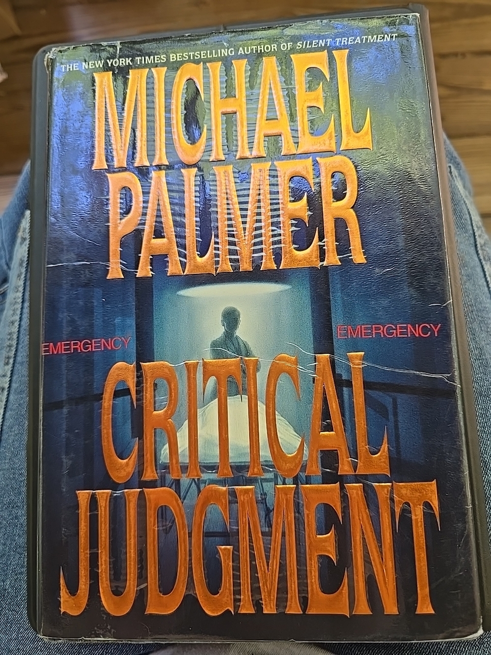 Michael Palmer "Critical Judgment" Hardcover Book - With Dust Jacket